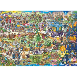 Gibsons G7152 - Jokesaws - Barmy Britain - 1000 db-os puzzle