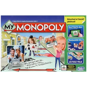 Hasbro - My Monopoly, az én Monopolym társasjáték (824815)