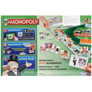 Hasbro - My Monopoly, az én Monopolym társasjáték (824815)