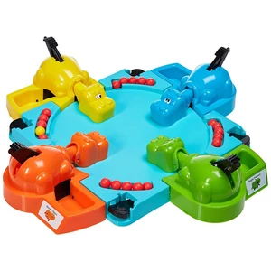 Hasbro - Hungry Hippos - Éhes vízilovak társasjáték (98936)