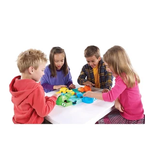 Hasbro - Hungry Hippos - Éhes vízilovak társasjáték (98936)