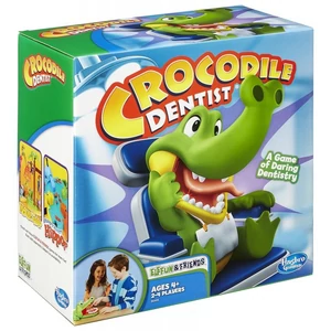 Hasbro - Krokodil fogászat társasjáték (B0408)
