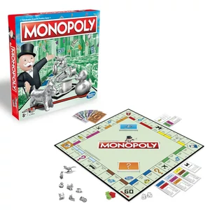 Hasbro - Monopoly Klasszikus társasjáték - új bábukkal (C1009)