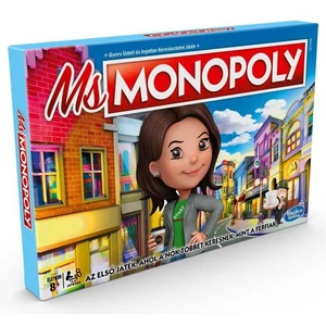 Hasbro - Ms Monopoly társasjáték 