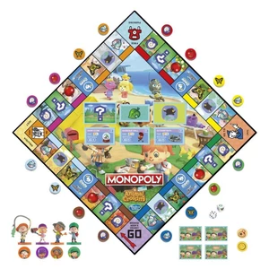 Hasbro - Monopoly Animal Crossing társasjáték