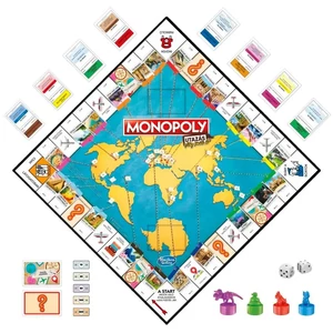 Hasbro - Monopoly Utazás - Világ körüli út társasjáték