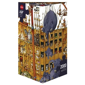 Heye 25475 - Triangular puzzle - Noé bárkája, Loup - 2000 db-os puzzle