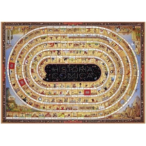 Heye 29341 - Triangular puzzle - Historia Comica, Marino Degano - 4000 db-os puzzle