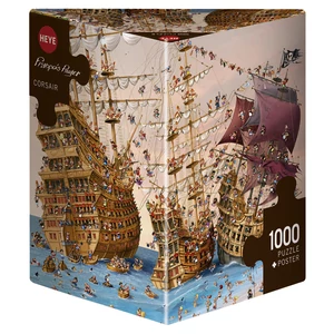 Heye 29570 - Triangular puzzle - Kalóz, Ruyer - 1000 db-os puzzle