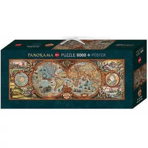 Heye 29615 - Panoráma puzzle - A világ, Zigic - 6000 db-os puzzle