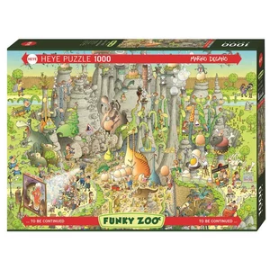 Heye 29727 - Dinoszauruszok élőhelye - 1000 db-os puzzle