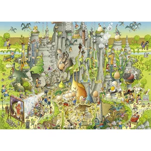 Heye 29727 - Dinoszauruszok élőhelye - 1000 db-os puzzle