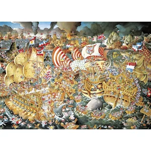 Heye 29795 - Triangular puzzle - Trafalgar, Ryba - 2000 db-os puzzle