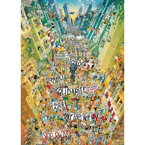 Heye 29820 - Protest!, Degano - 2000 db-os puzzle