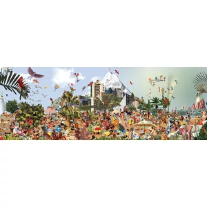 Heye 29824 - Panoráma puzzle - At the Beach, Sanda Anderlon - 2000 db-os puzzle