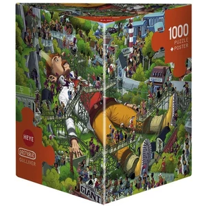 Heye 29886 - Triangular puzzle - Gulliver, Oesterle - 1000 db-os puzzle