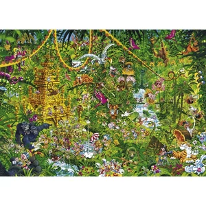 Heye 29892 - Triangular puzzle - Deep Jungle, Ryba - 2000 db-os puzzle