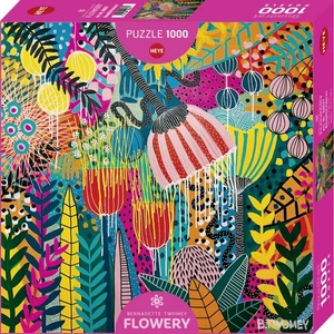 Heye 30037 - Quadrat puzzle - Flowery - Beatiful Futures - 1000 db-os puzzle