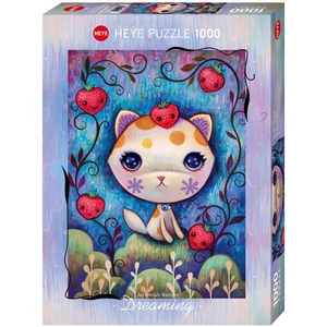 Heye 29895 - Dreaming, Strawberry Kitty, Ketner - 1000 db-os puzzle