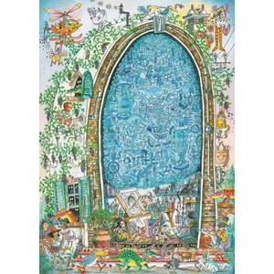 Heye 29932 - Artist's Mind - 1000 db-os Triangular puzzle
