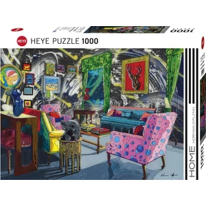 Heye 29973 - Home - Room With Deer, O'Flynn - 1000 db-os puzzle