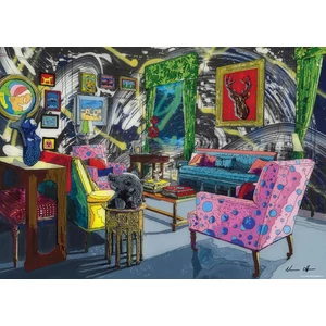 Heye 29973 - Home - Room With Deer, O'Flynn - 1000 db-os puzzle