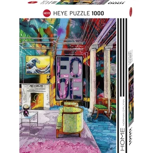 Heye 29974 - Home - Room With Wave, O'Flynn - 1000 db-os puzzle