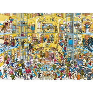 Heye 29927 - Hotel Life - 1000 db-os Triangular puzzle