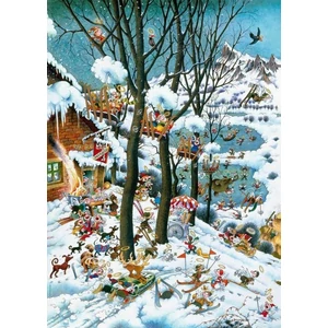 Heye 29961 - Paradise - In Winter, Ryba - 1000 db-os puzzle