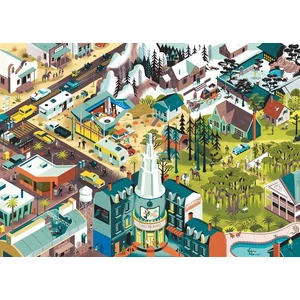 Heye 29949 - Movie Masters - Tarantino Films, Clérisse - 1000 db-os puzzle