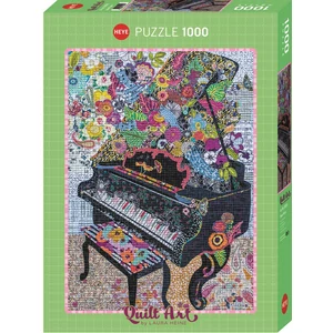 Heye 30026 - Quilt Art - Sewn Piano - 1000 db-os puzzle