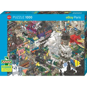 Heye 30006 - Pixorama - Paris Quest - 1000 db-os puzzle