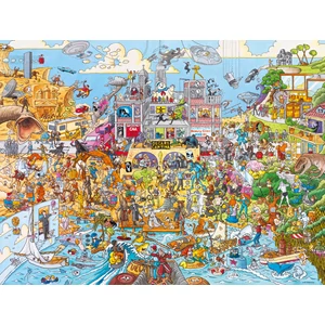 Heye 29995 - Hollyworld - 1500 db-os Triangular puzzle