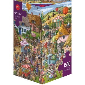 Heye 29994 - Country Fair  - 1500 db-os Triangular puzzle