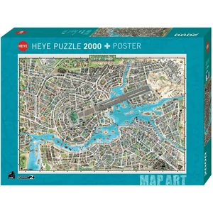 Heye 29844 - City of Pop - 2000 db-os puzzle