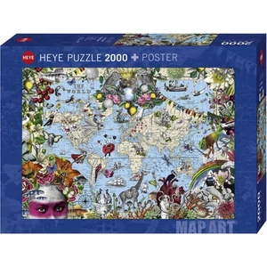 Heye 29913 - Quirky World, Pabuku - 2000 db-os puzzle
