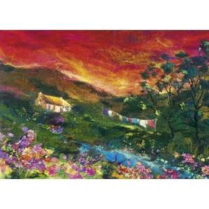 Heye 29916 - Felted Art - Washing Line - 1000 db-os puzzle