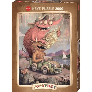 Heye 29938 - Zozoville - Kirándulás - 2000 db-os puzzle