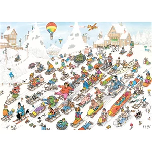 Jumbo 1000 db-os puzzle - Its all going downhill (00025)