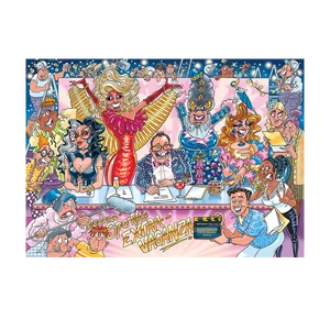 Jumbo 1000 db-os puzzle - Wasgij Verseny (00013)