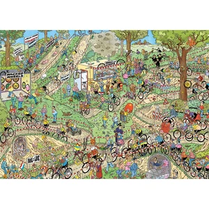 Jumbo 19174 - Jan Van Haasteren - Kerékpáros verseny - 1000 db-os puzzle