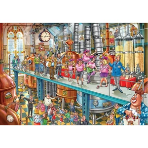Jumbo 25006 - Wasgij Mystery - Gyárlátogatás - 1000 db-os puzzle
