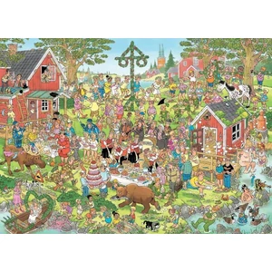 Jumbo 00029 - Jan Van Haasteren - Nyári fesztivál - 1000 db-os puzzle
