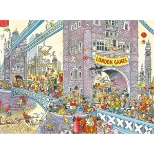Jumbo 00330 - Wasgij Utolsó akadály - 1000 db-os puzzle 