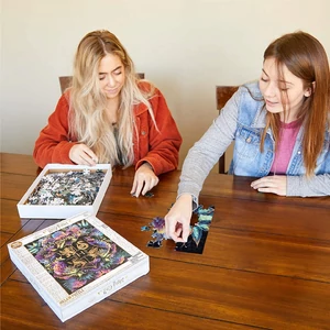 Paladone PP7907HP - Harry Potter - Virág mintás Roxfort címer - 1000 db-os puzzle