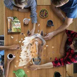 WOW 6006 - Ló - 300 db-os Sziluett mini puzzle