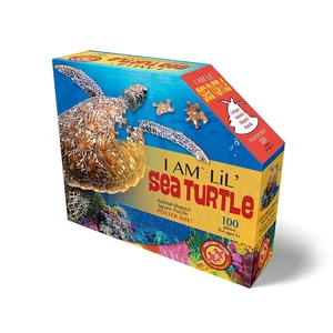 WOW 4007 - Teknős - 100 db-os Sziluett Junior puzzle