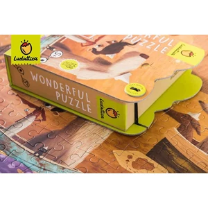 Ludattica 74747 - Wonderful Puzzle - Képzeletbeli utazás - 108 db-os puzzle