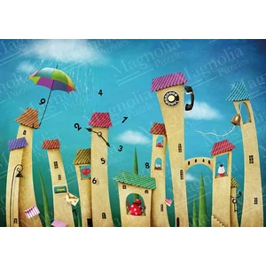 Magnolia 2302 - Dancing Town - 1000 db-os puzzle