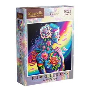 Magnolia 8610 - Flower Goddess - Elif Hürdogan Special Edition - 1023 db-os Square puzzle